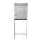 Flash Furniture Vega Over the Toilet Storage Cabinet Organizer w/2 Magnetic Closure Doors, Adjustable Cabinet Shelf FS-VEGA-BATH-1-GY-GG - alternate 5